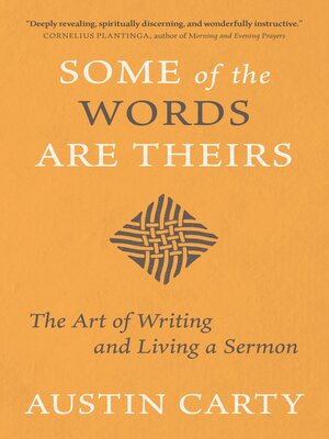 cover image of Some of the Words Are Theirs
